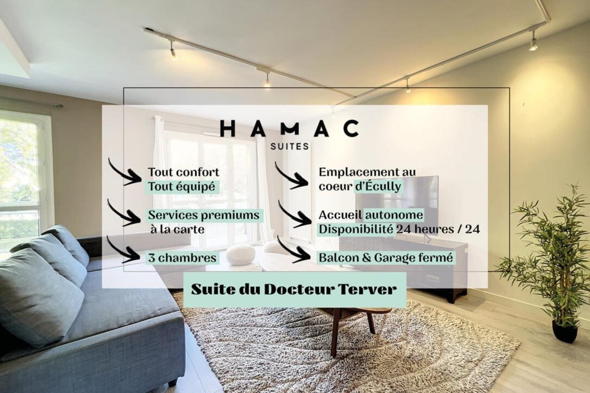 Hamac Suites - Docteur Terver - 6 People Écully المظهر الخارجي الصورة